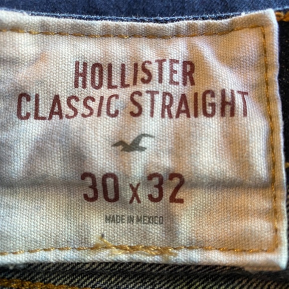 Hollister Blue Jeans, Size 30x32 - Picture 4 of 4
